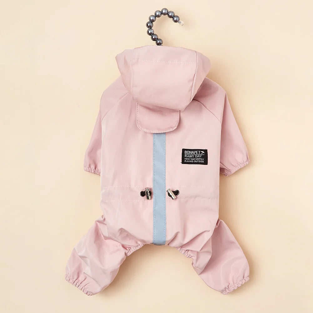 The DrizzleGuard⢠Reflective Raincoat