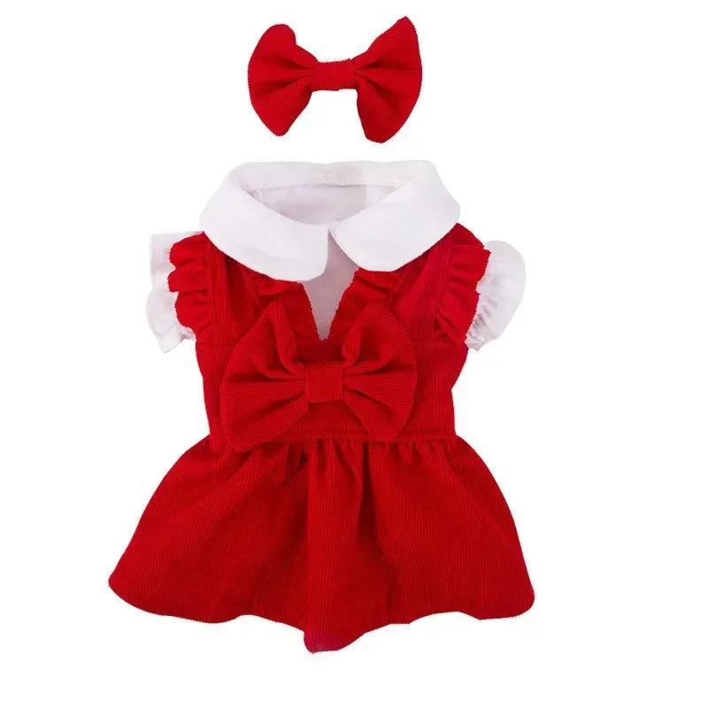 The VelvetBow™ Christmas Dress