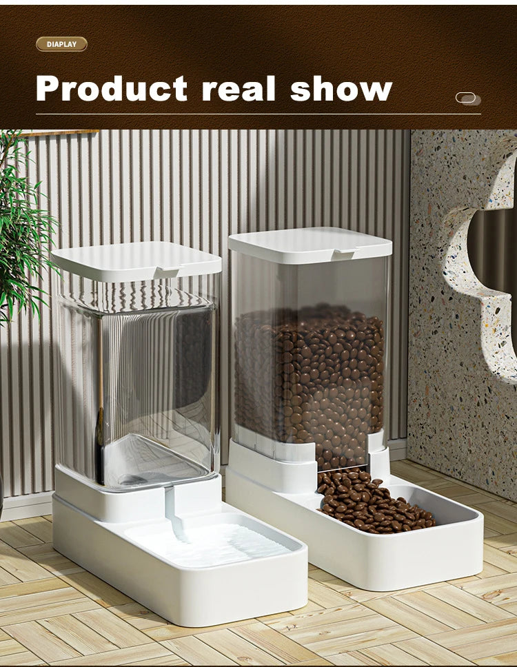 Automatic Cat Feeder & Water