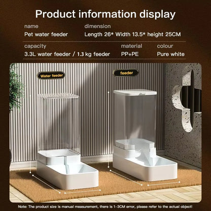 Automatic Cat Feeder & Water