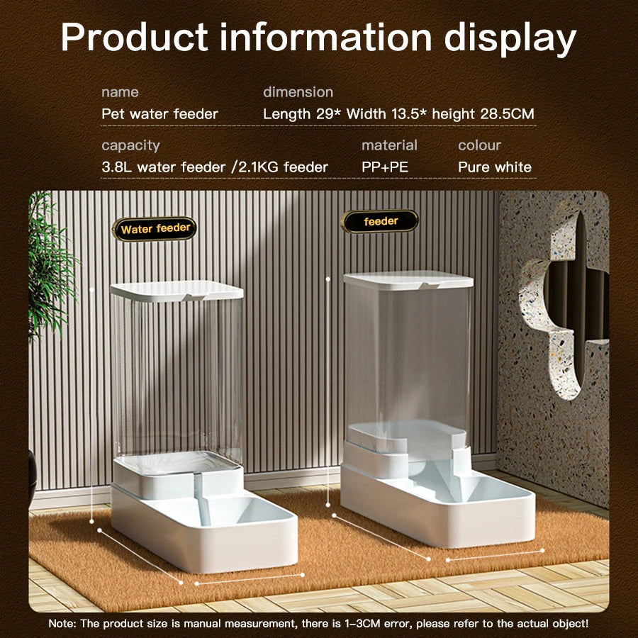 Automatic Cat Feeder & Water