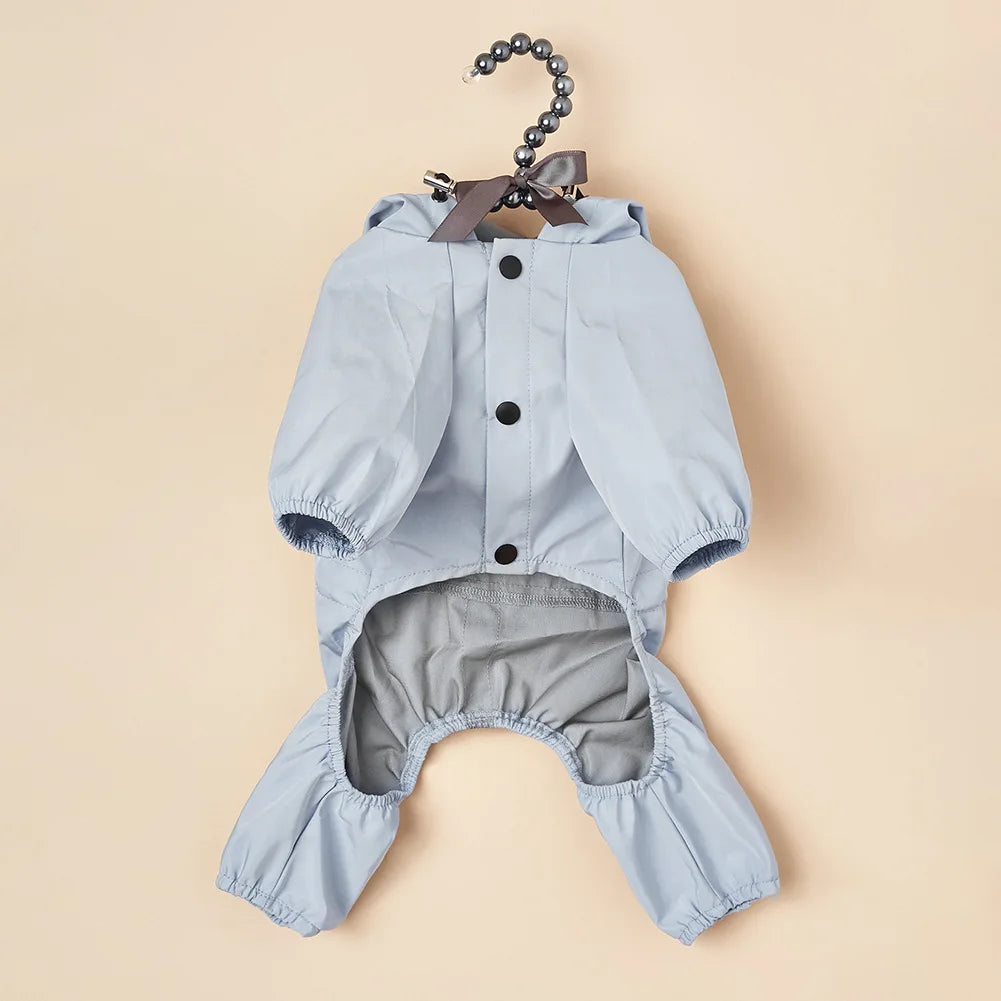 The DrizzleGuard™ Reflective Raincoat