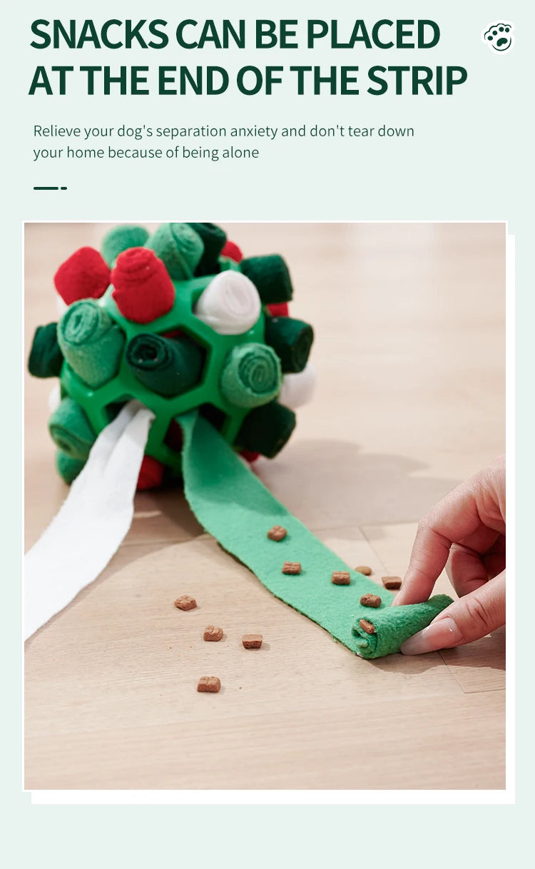 The SniffJoy™ Interactive Puzzle Ball